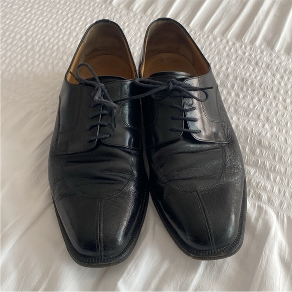 Men’s Moreschi Classic Black Oxfords (wedding shoes) size 11 main image 7